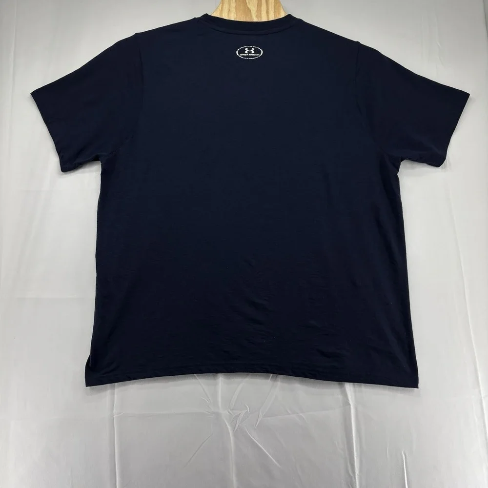 Under Armor Ole Miss Rebels Navy T-Shirt Size XL